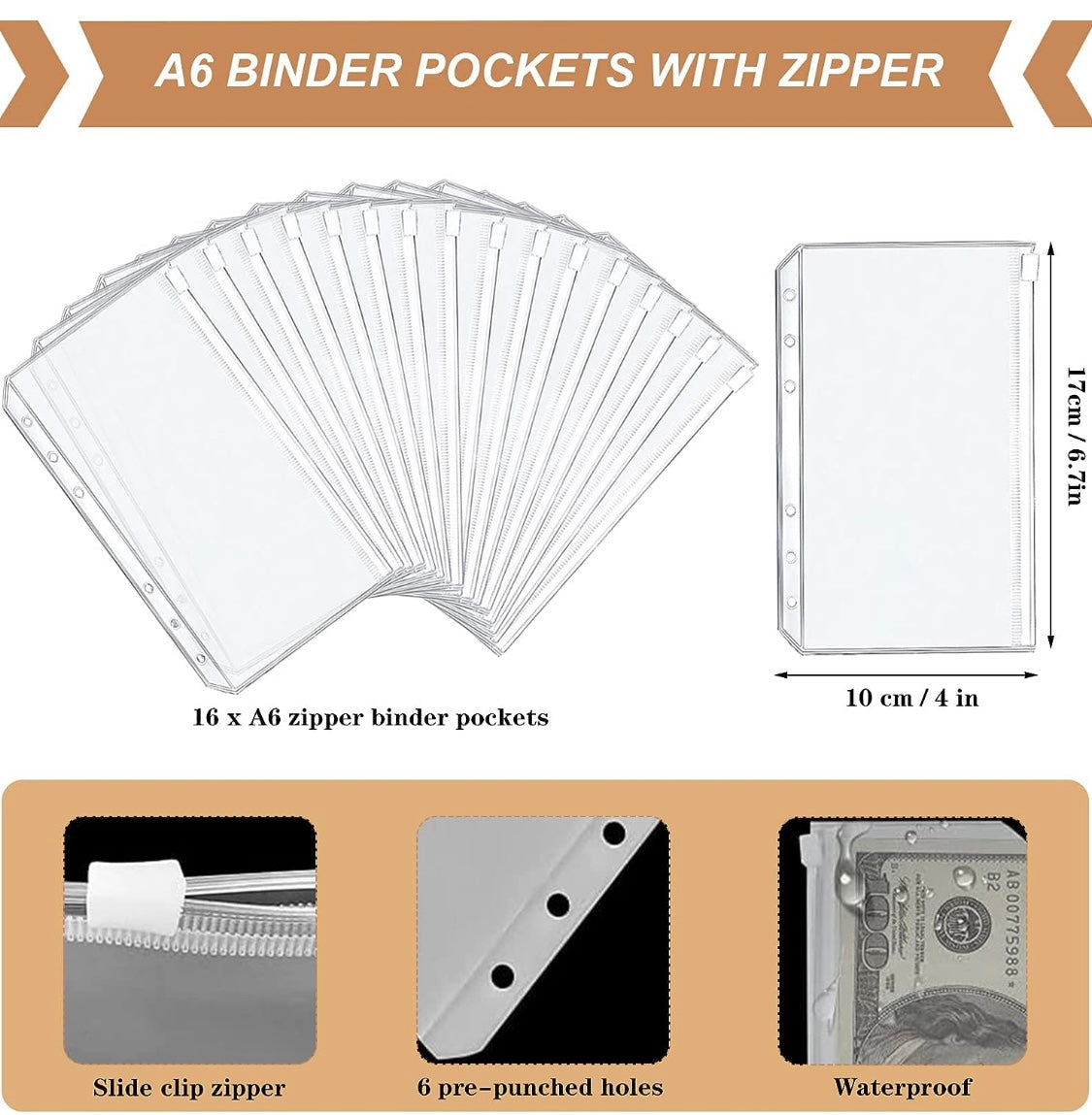 Luxury Checkered Budget Binder