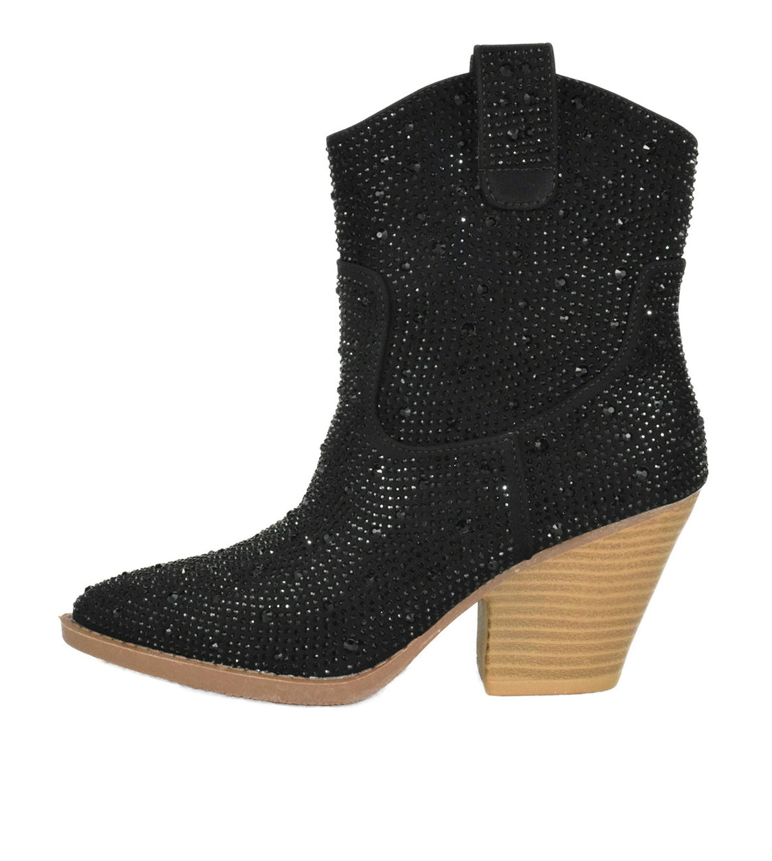 Bling Rhinestone Bootie