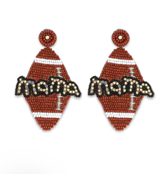 Football Mama Earrings