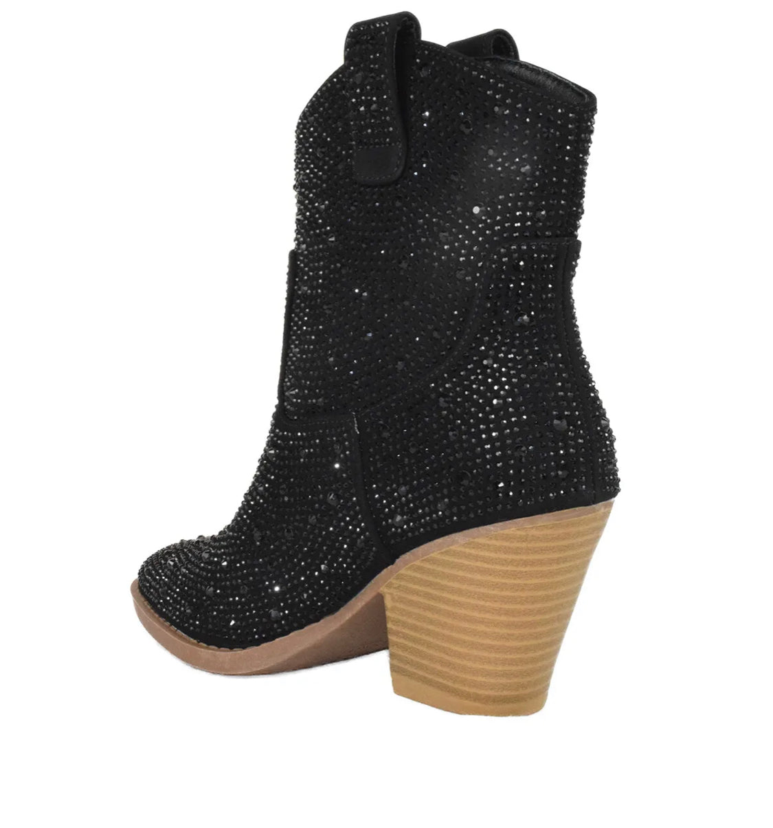 Bling Rhinestone Bootie