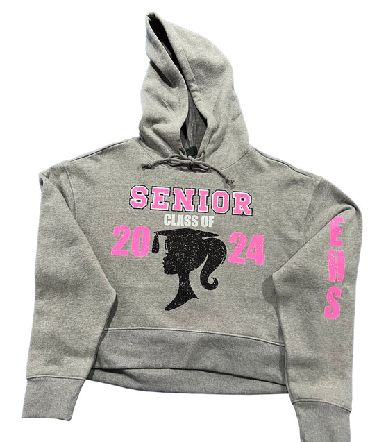 Senior Barbie - Crop Hoodie