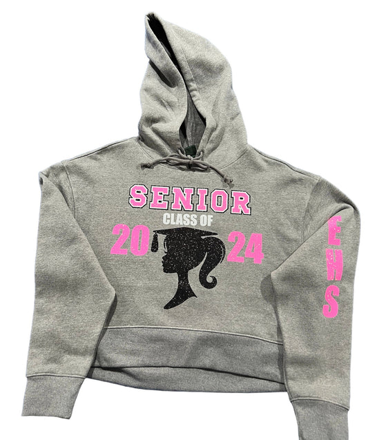 Senior Barbie - Hoodie (w/pockets)