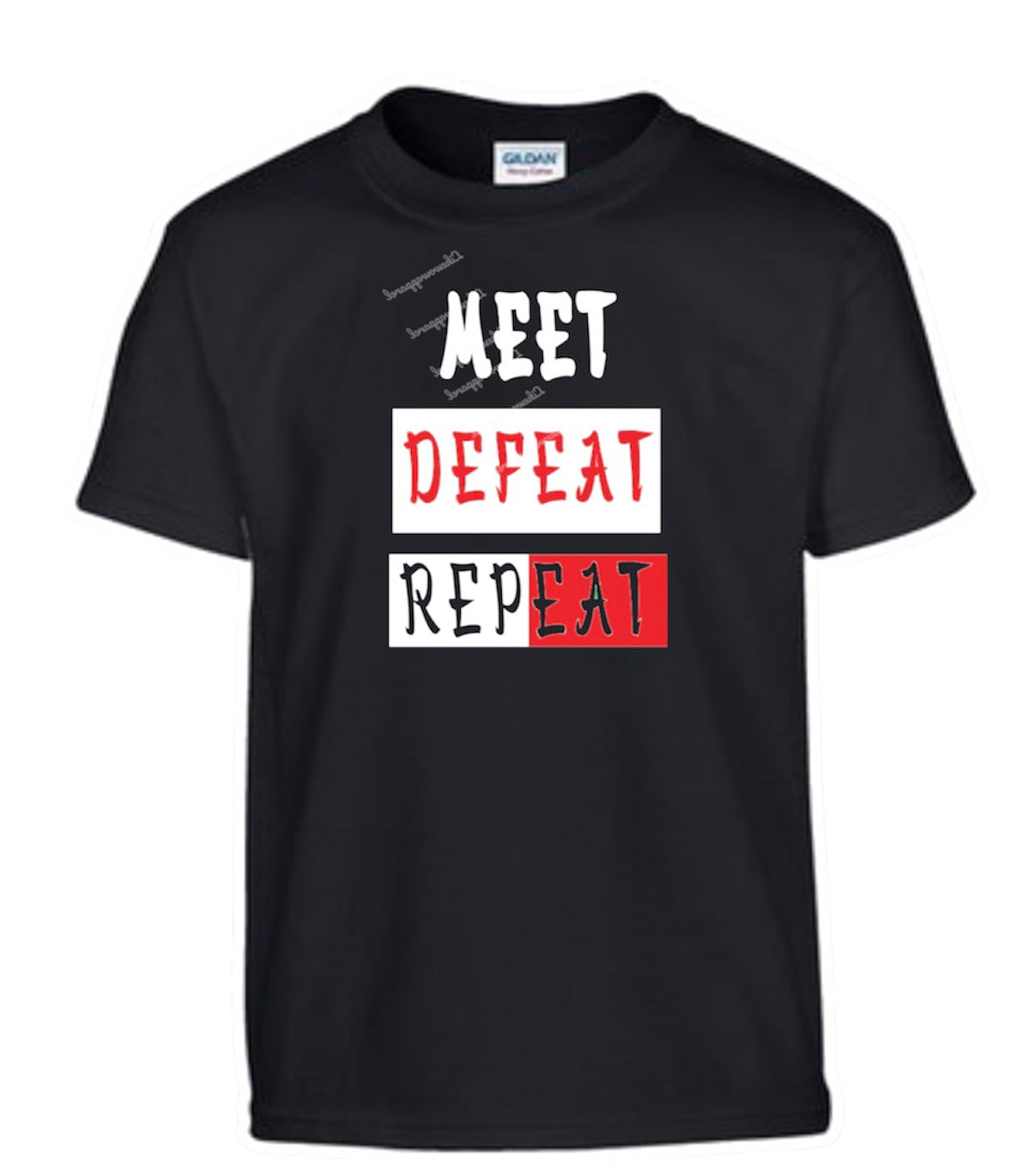 Meet, Defeat, Repeat T-Shirt