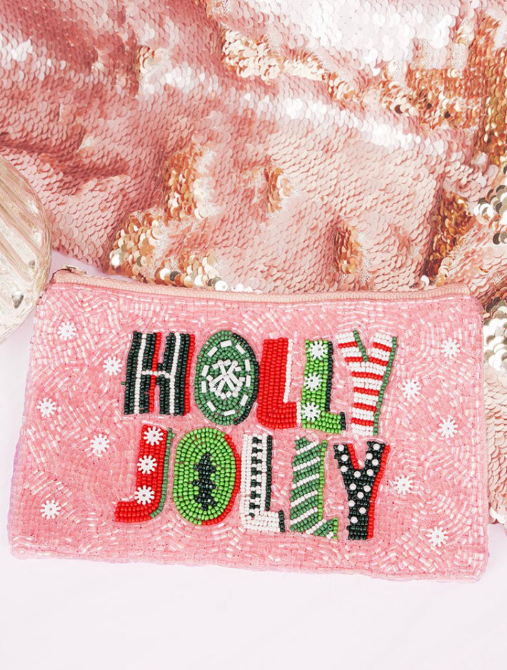 Holly Jolly Holiday Coin Purse