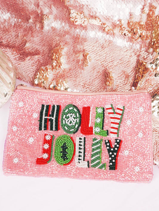 Holly Jolly Holiday Coin Purse