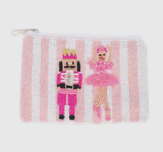 Nutcracker and Ballerina Coin Purse