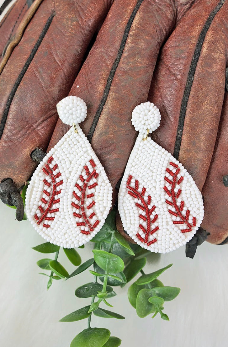 Baseball Game Day Earrings