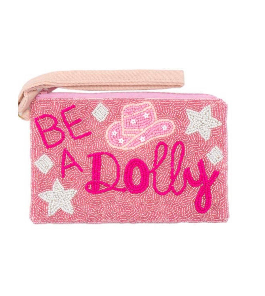 Be A Dolly Coin Wristlet