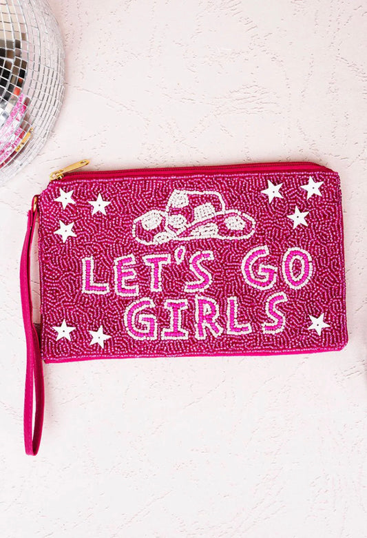 Let’s Go Girls Wristlet Coin Purse