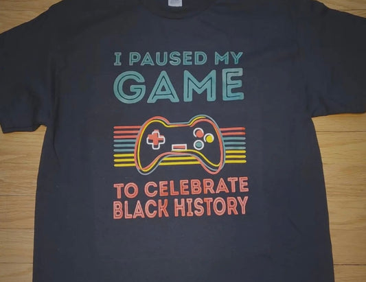 I PAUSED MY GAME TO CELEBRATE BLACK HISTORY