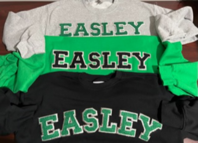 EASLEY Black Crewneck